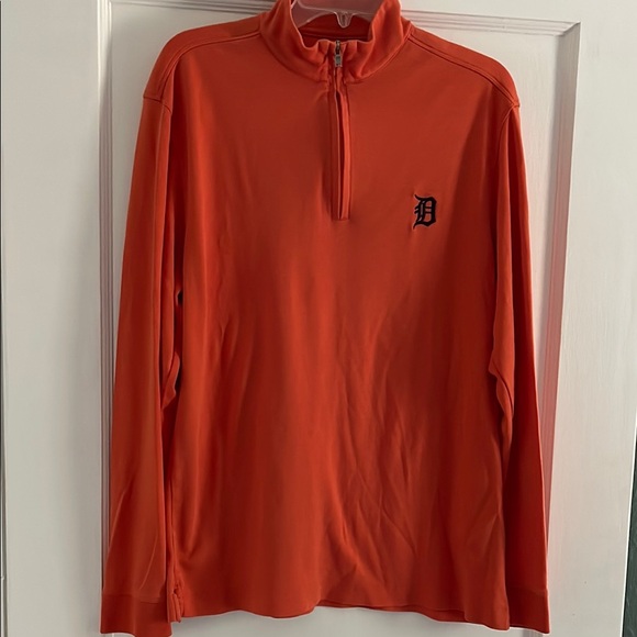 Cutter & Buck Vibrant Orange Pullover - Picture 1 of 5